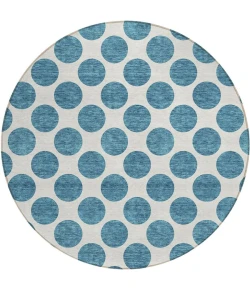 Addison Chantille ACN980-Teal 8 ft. X 8 ft. Round Rug