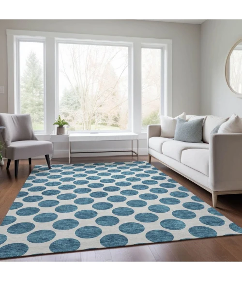 Addison Chantille ACN980-Teal 8 ft. X 10 ft. Rectangle Rug