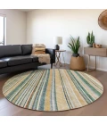 Addison Chantille ACN981-Beige 8 ft. X 8 ft. Round Rug