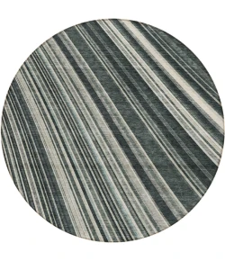 Addison Chantille ACN981-Black 8 ft. X 8 ft. Round Rug