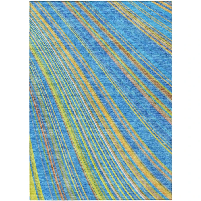 Addison Chantille ACN981-Denim 8 ft. X 10 ft. Rectangle Rug