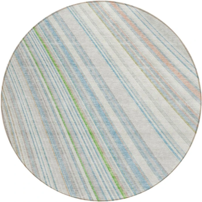 Addison Chantille ACN981-Ivory 8 ft. X 8 ft. Round Rug