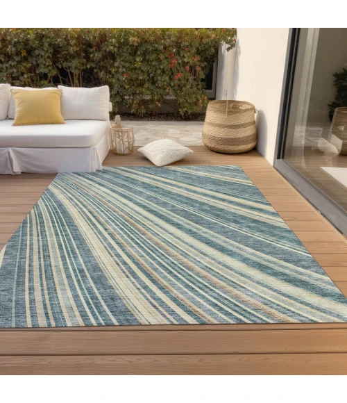 Addison Chantille ACN981-Sky 8 ft. X 10 ft. Rectangle Rug