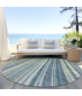 Addison Chantille ACN981-Sky 8 ft. X 8 ft. Round Rug
