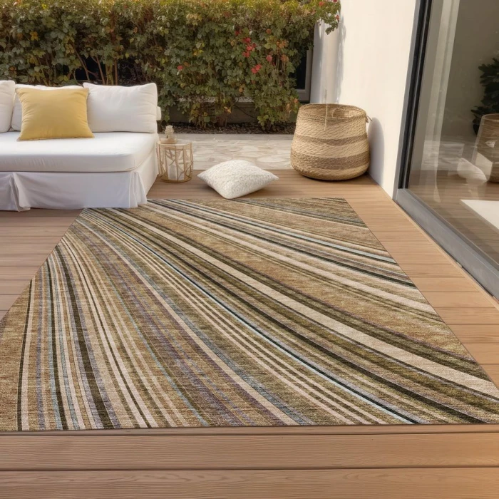 Addison Chantille ACN981-Taupe 8 ft. X 10 ft. Rectangle Rug