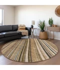 Addison Chantille ACN981-Taupe 8 ft. X 8 ft. Round Rug