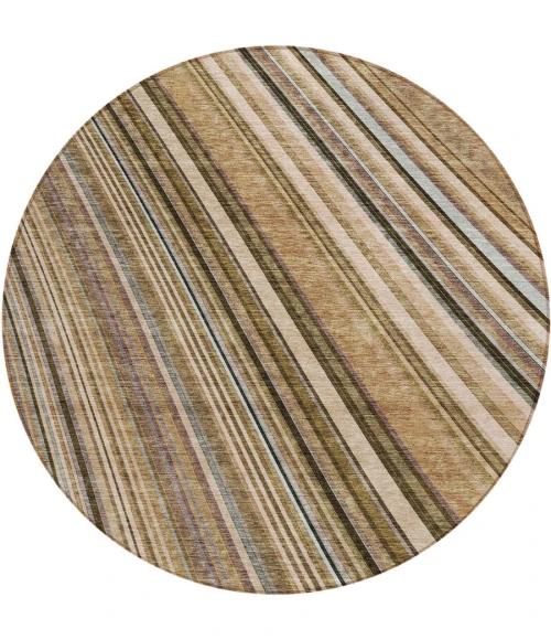 Addison Chantille ACN981-Taupe 8 ft. X 8 ft. Round Rug