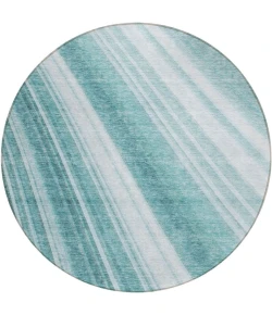 Addison Chantille ACN981-Teal 8 ft. X 8 ft. Round Rug