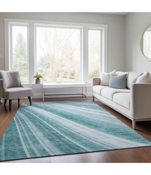 Addison Chantille ACN981-Teal 9 ft. X 12 ft. Rectangle Rug