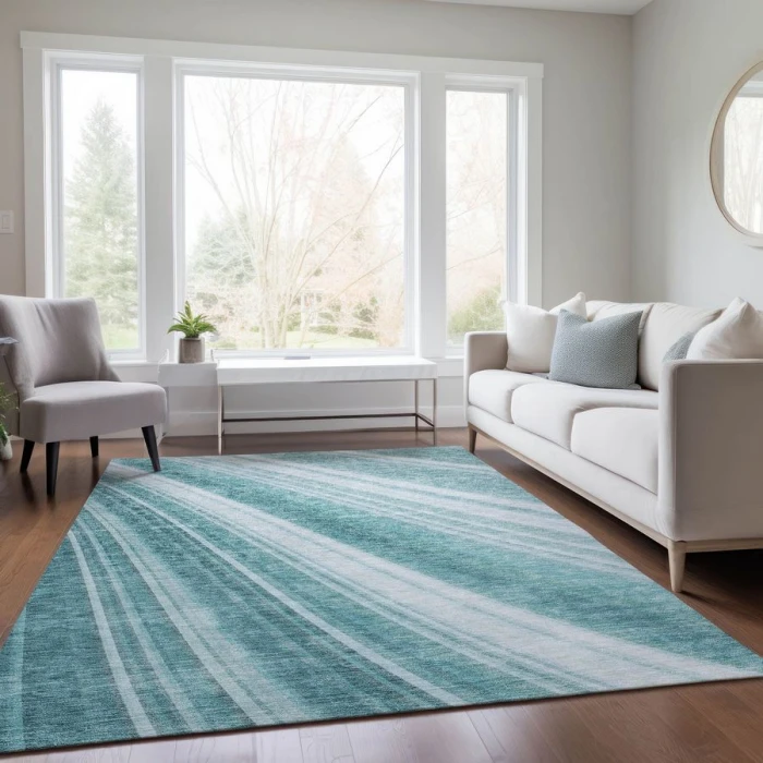Addison Chantille ACN981-Teal 3 ft. X 5 ft. Rectangle Rug