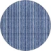 Addison Chantille ACN982-Denim 8 ft. X 8 ft. Round Rug