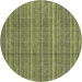 Addison Chantille ACN982-Olive 8 ft. X 8 ft. Round Rug