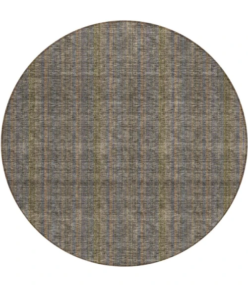 Addison Chantille ACN982-Taupe 8 ft. X 8 ft. Round Rug