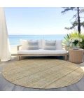 Addison Chantille ACN982-Wheat 8 ft. X 8 ft. Round Rug