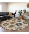Addison Chantille ACN983-Beige 8 ft. X 8 ft. Round Rug
