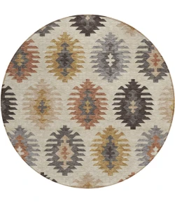 Addison Chantille ACN983-Beige 8 ft. X 8 ft. Round Rug