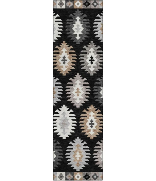 Addison Chantille ACN983-Black 2 ft. 3 in. X 7 ft. 6 in. Rectangle Rug