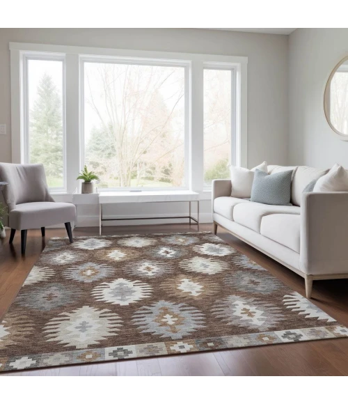 Addison Chantille ACN983-Brown 8 ft. X 10 ft. Rectangle Rug