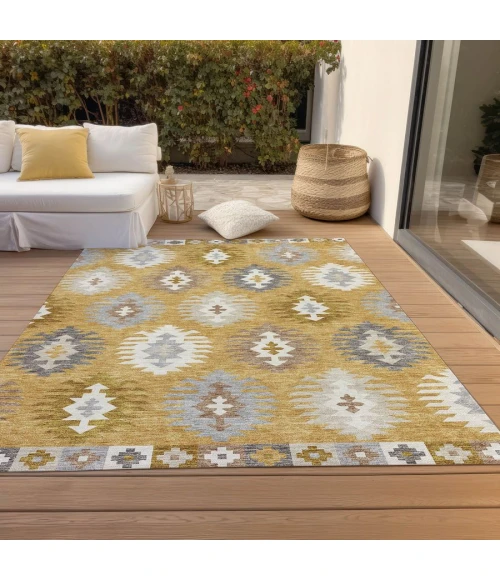 Addison Chantille ACN983-Gold 5 ft. X 7 ft. 6 in. Rectangle Rug