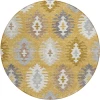 Addison Chantille ACN983-Gold 8 ft. X 8 ft. Round Rug