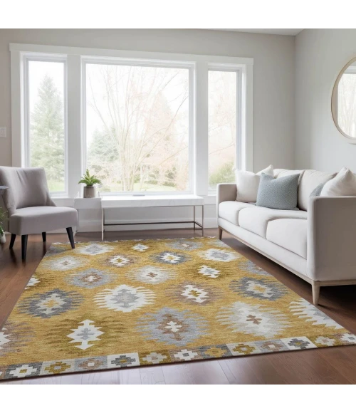 Addison Chantille ACN983-Gold 5 ft. X 7 ft. 6 in. Rectangle Rug