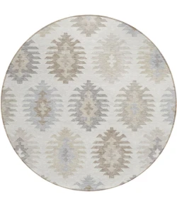 Addison Chantille ACN983-Ivory 8 ft. X 8 ft. Round Rug
