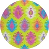 Addison Chantille ACN983-Lime 8 ft. X 8 ft. Round Rug