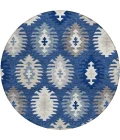 Addison Chantille ACN983-Navy 8 ft. X 8 ft. Round Rug
