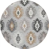 Addison Chantille ACN983-Silver 8 ft. X 8 ft. Round Rug