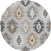 Addison Chantille ACN983-Silver 8 ft. X 8 ft. Round Rug