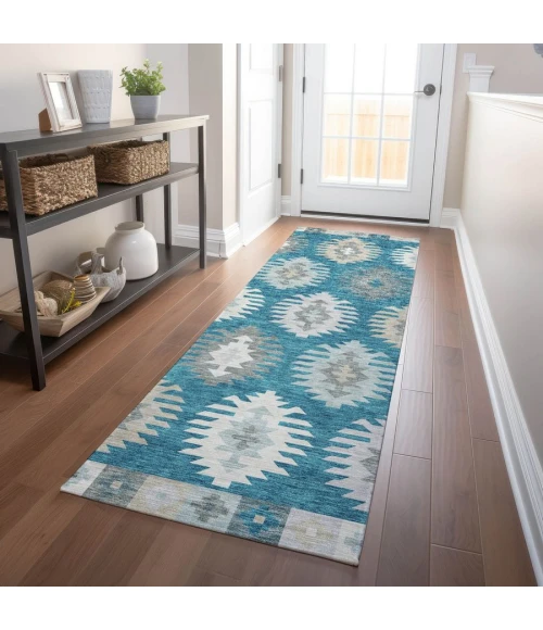 Addison Chantille ACN983-Teal 2 ft. 3 in. X 7 ft. 6 in. Rectangle Rug
