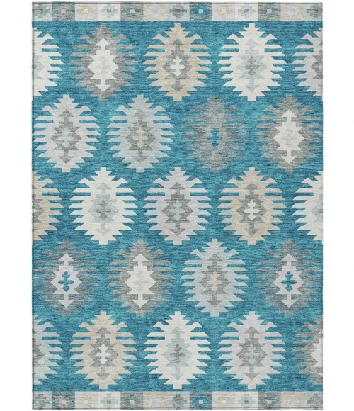 Addison Chantille ACN983-Teal 9 ft. X 12 ft. Rectangle Rug