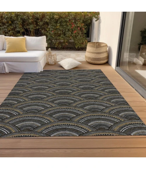 Addison Chantille ACN984-Black 3 ft. X 5 ft. Rectangle Rug