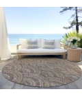 Addison Chantille ACN984-Brown 8 ft. X 8 ft. Round Rug