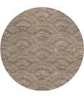 Addison Chantille ACN984-Brown 8 ft. X 8 ft. Round Rug