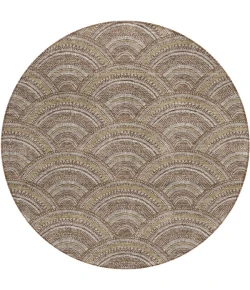 Addison Chantille ACN984-Brown 8 ft. X 8 ft. Round Rug