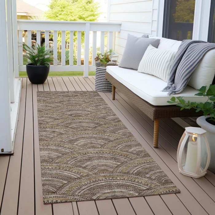 Addison Chantille ACN984-Brown 2 ft. 3 in. X 7 ft. 6 in. Rectangle Rug