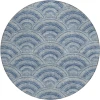 Addison Chantille ACN984-Denim 8 ft. X 8 ft. Round Rug