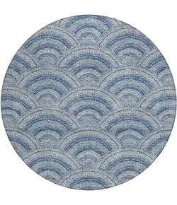Addison Chantille ACN984-Denim 8 ft. X 8 ft. Round Rug