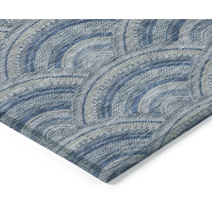 Addison Chantille ACN984-Denim 8 ft. X 8 ft. Round Rug