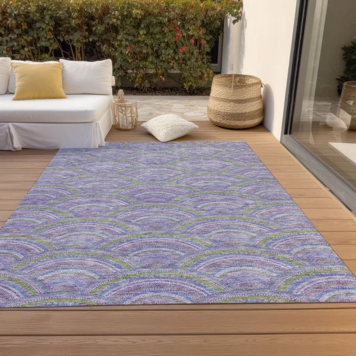 Addison Chantille ACN984-Lavender 10 ft. X 14 ft. Rectangle Rug