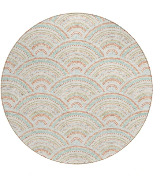Addison Chantille ACN984-Linen 8 ft. X 8 ft. Round Rug