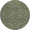Addison Chantille ACN984-Olive 8 ft. X 8 ft. Round Rug
