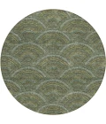 Addison Chantille ACN984-Olive 8 ft. X 8 ft. Round Rug