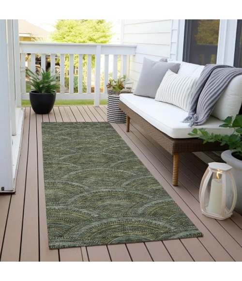 Addison Chantille ACN984-Olive 2 ft. 3 in. X 7 ft. 6 in. Rectangle Rug