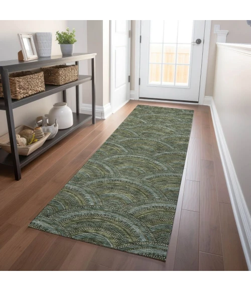 Addison Chantille ACN984-Olive 2 ft. 3 in. X 7 ft. 6 in. Rectangle Rug