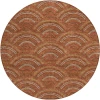 Addison Chantille ACN984-Paprika 8 ft. X 8 ft. Round Rug