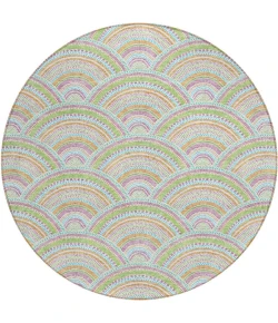 Addison Chantille ACN984-Pearl 8 ft. X 8 ft. Round Rug