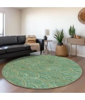 Addison Chantille ACN984-Sage 8 ft. X 8 ft. Round Rug