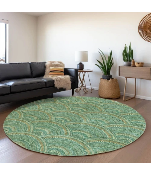 Addison Chantille ACN984-Sage 8 ft. X 8 ft. Round Rug